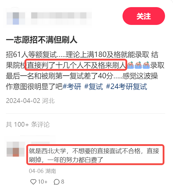 這些院校淘汰率最高82.8%！復(fù)試刷人超狠！